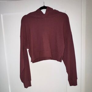 Alo Ribbed Muse Hoodie